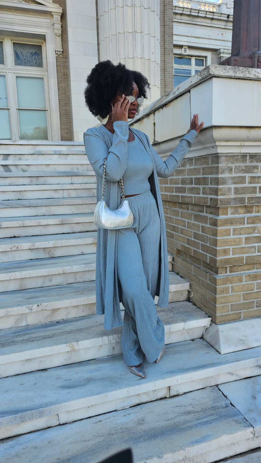 Cool Grey 3 Piece Set