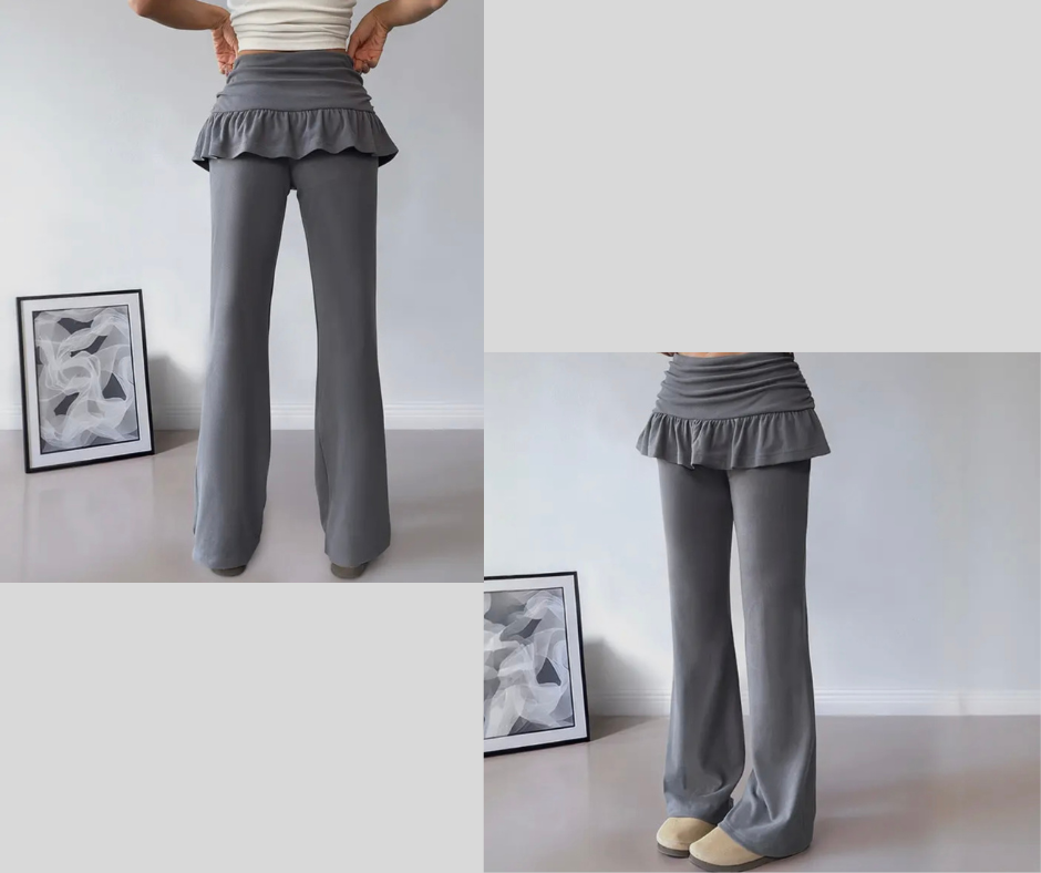 Ruffled Flair Pants