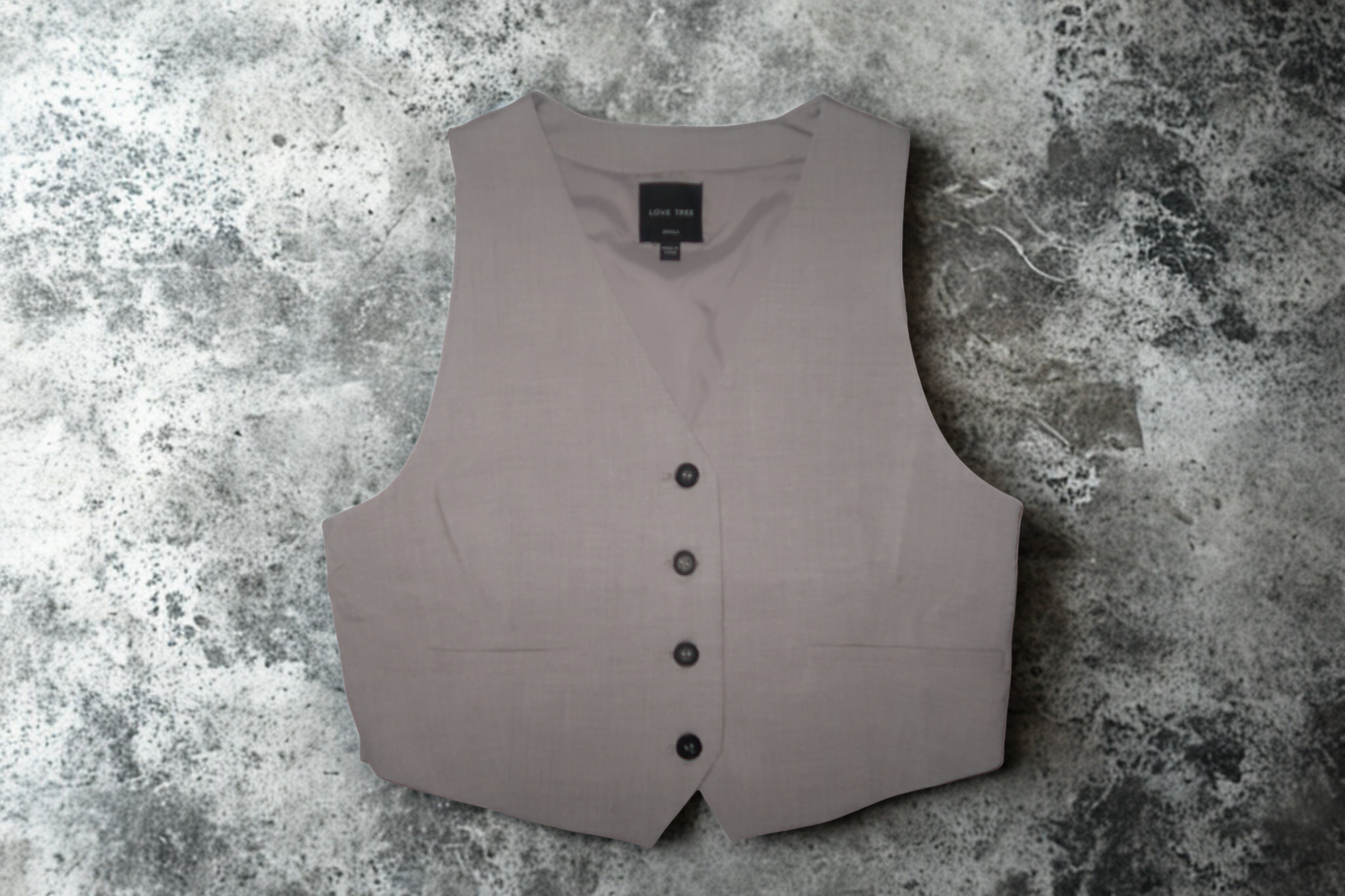 Solid Color Vest
