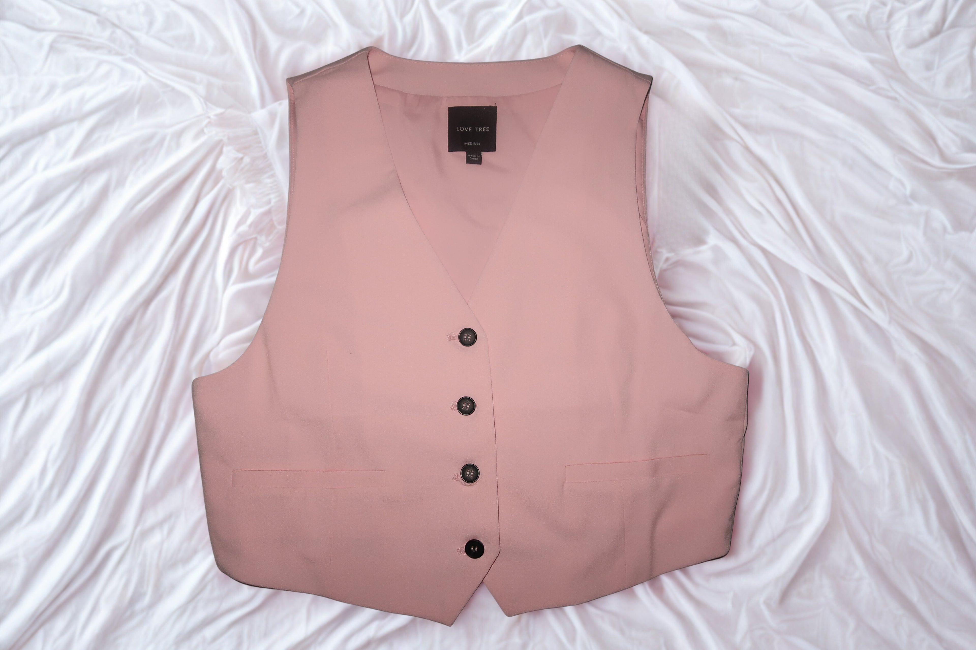 Solid Color Vest