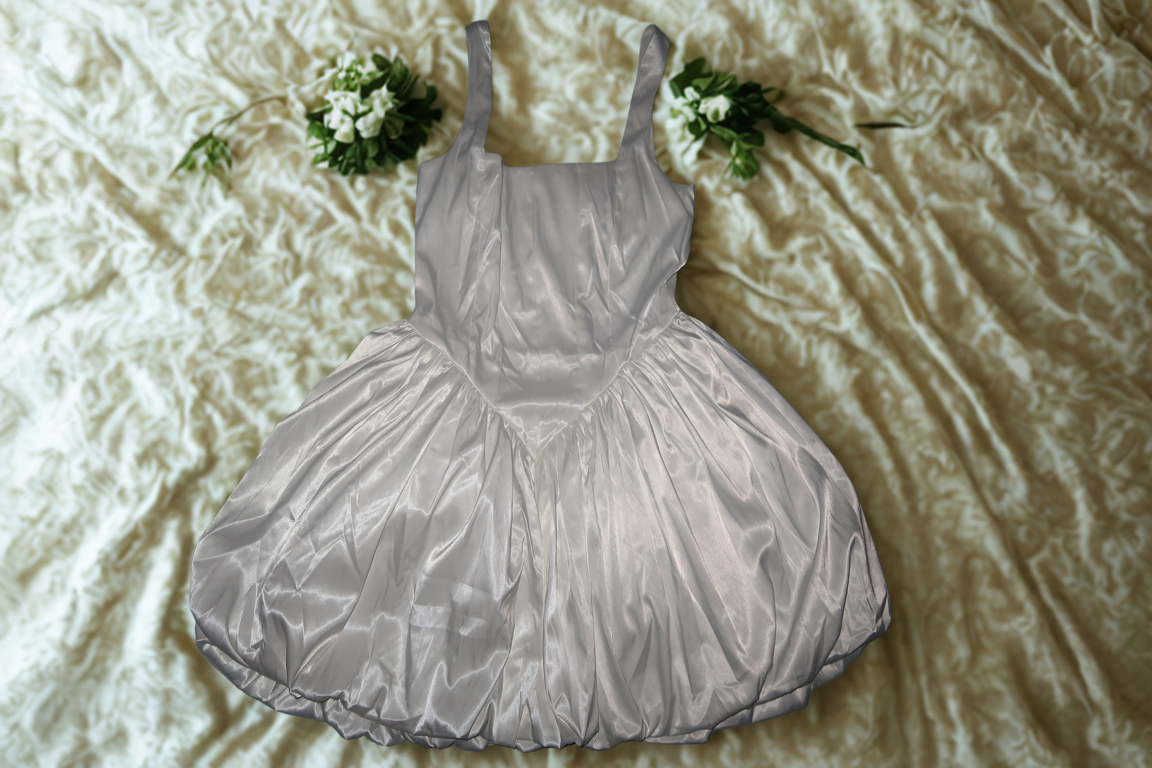 White Bubble Dress